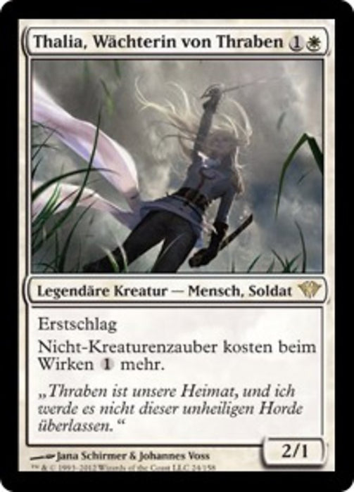 [ドイツ語][DKA] スレイベンの守護者、サリア/Thalia, Guardian of Thraben